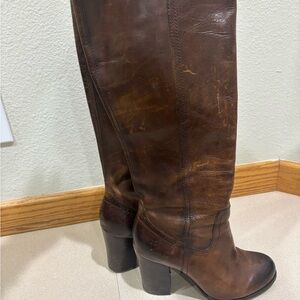 Frye Brown Leather Boots